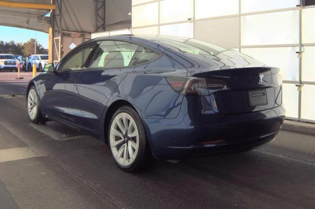 5YJ3E1EA4PF493005 - 2023 TESLA MODEL 3 BLUE photo 3