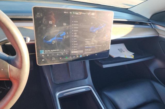 5YJ3E1EA4PF493005 - 2023 TESLA MODEL 3 BLUE photo 9