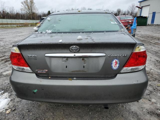 4T1BE32K55U592274 - 2005 TOYOTA CAMRY LE GRAY photo 6