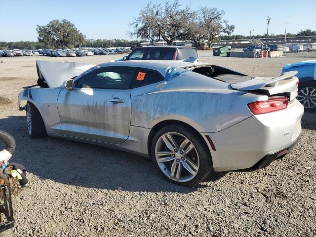 1G1FH1R76H0126795 - 2017 CHEVROLET CAMARO SS SILVER photo 2