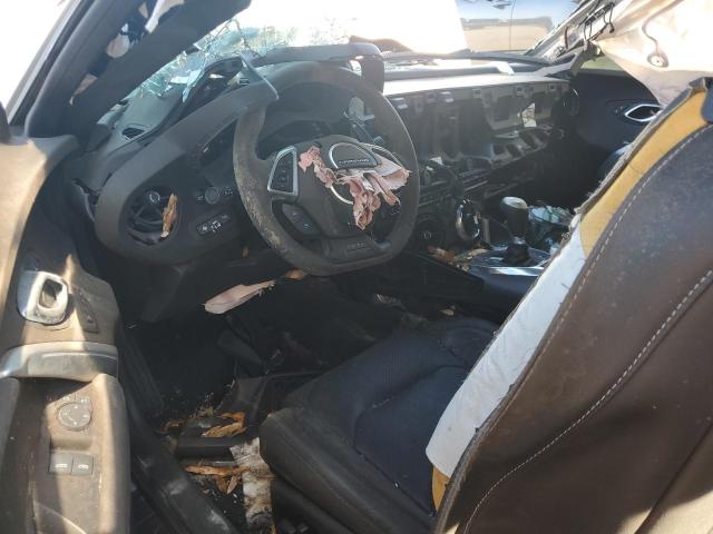 1G1FH1R76H0126795 - 2017 CHEVROLET CAMARO SS SILVER photo 8