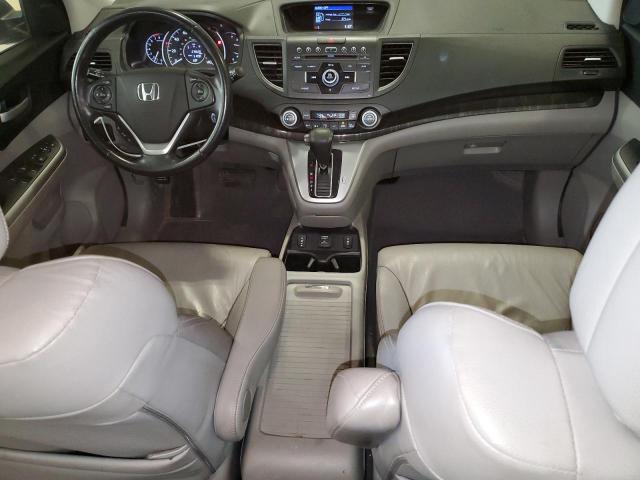 2HKRM4H79DH600058 - 2013 HONDA CR-V EXL BLUE photo 8