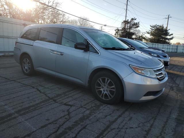 5FNRL5H63BB090429 - 2011 HONDA ODYSSEY EXL SILVER photo 4