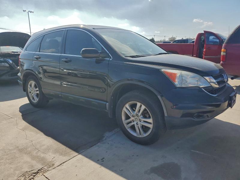 3CZRE3H53AG700113 - 2010 HONDA CR-V EX BLACK photo 4