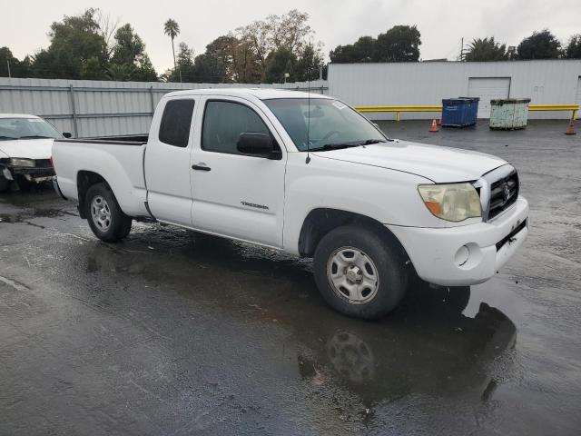 5TETX22N47Z413711 - 2007 TOYOTA TACOMA ACCESS CAB WHITE photo 4