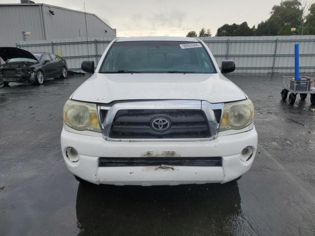 5TETX22N47Z413711 - 2007 TOYOTA TACOMA ACCESS CAB WHITE photo 5