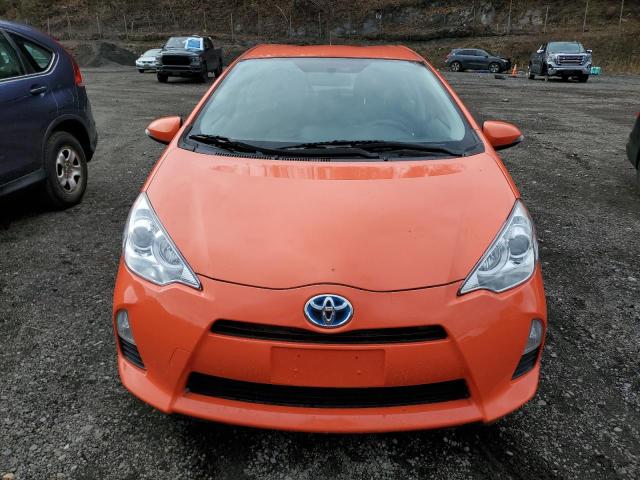 JTDKDTB36E1063031 - 2014 TOYOTA PRIUS C Naranja foto 5