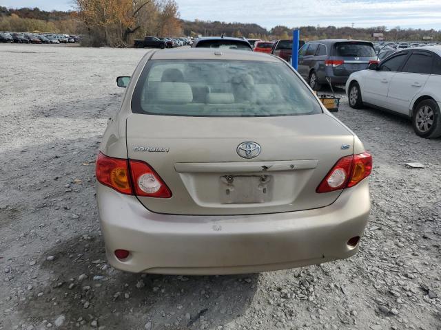 1NXBU40E49Z150291 - 2009 TOYOTA COROLLA BASE GOLD photo 6