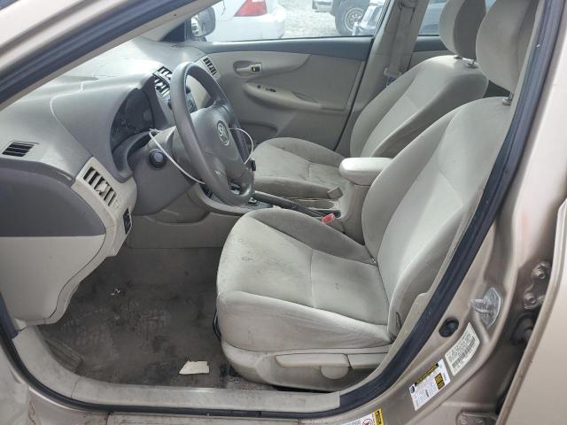 1NXBU40E49Z150291 - 2009 TOYOTA COROLLA BASE GOLD photo 7