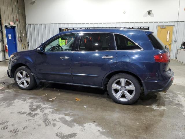 2HNYD2H60BH545314 - 2011 ACURA MDX TECHNOLOGY BLUE photo 2