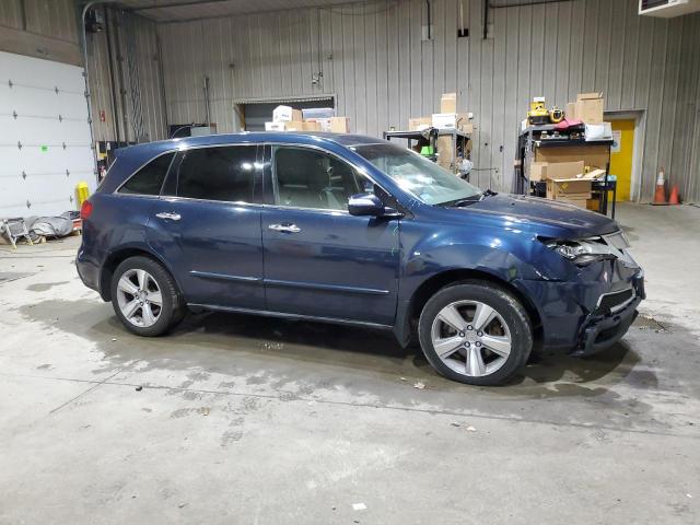2HNYD2H60BH545314 - 2011 ACURA MDX TECHNOLOGY BLUE photo 4