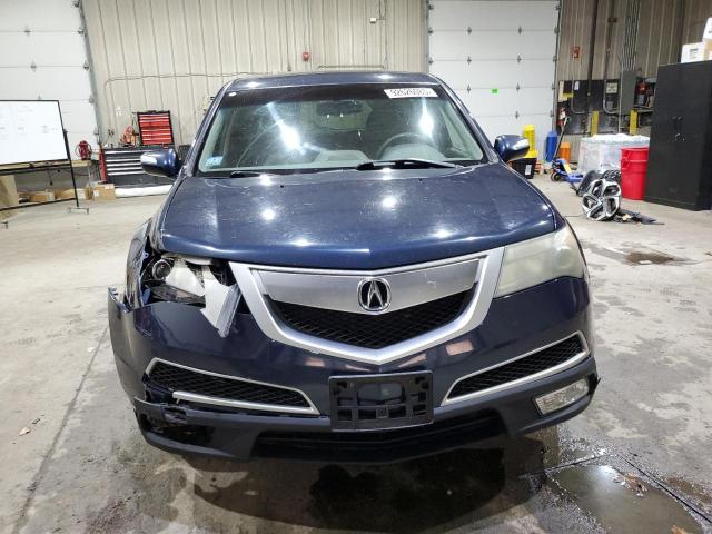 2HNYD2H60BH545314 - 2011 ACURA MDX TECHNOLOGY BLUE photo 5