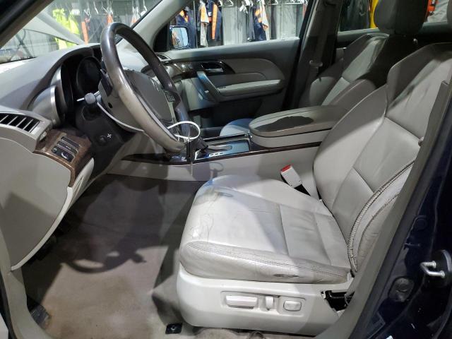 2HNYD2H60BH545314 - 2011 ACURA MDX TECHNOLOGY BLUE photo 7