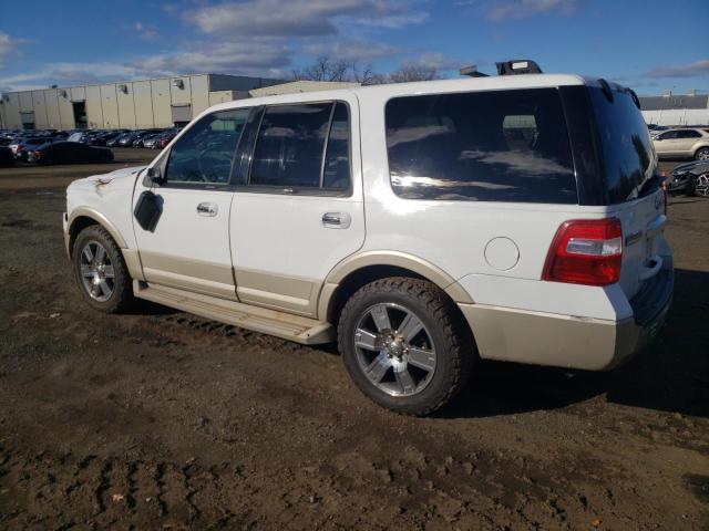 1FMJU1J53AEB46711 - 2010 FORD EXPEDITION EDDIE BAUER WHITE photo 2