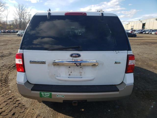 1FMJU1J53AEB46711 - 2010 FORD EXPEDITION EDDIE BAUER WHITE photo 6