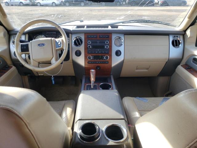 1FMJU1J53AEB46711 - 2010 FORD EXPEDITION EDDIE BAUER WHITE photo 8