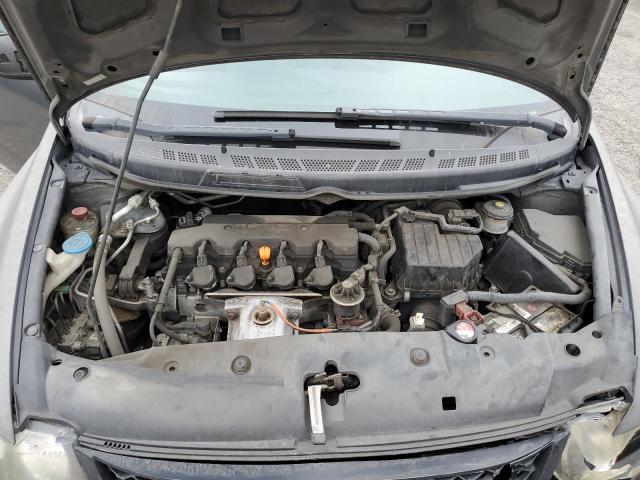 2HGFG1B89AH506035 - 2010 HONDA CIVIC EX GRAY photo 11