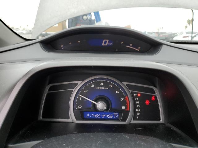 2HGFG1B89AH506035 - 2010 HONDA CIVIC EX GRAY photo 9