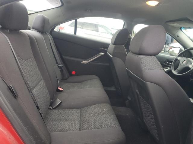 1G2ZG58B474140744 - 2007 PONTIAC G6 BASE RED photo 10