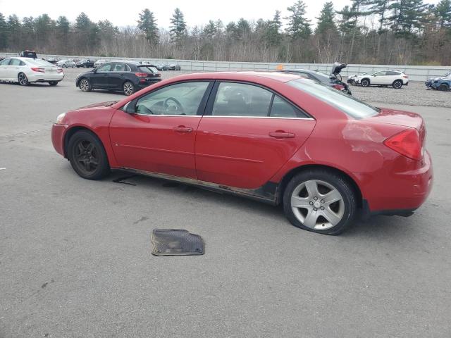 1G2ZG58B474140744 - 2007 PONTIAC G6 BASE RED photo 2