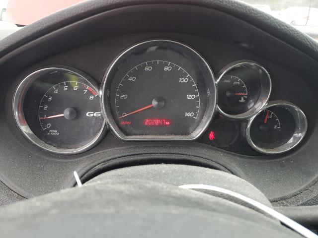 1G2ZG58B474140744 - 2007 PONTIAC G6 BASE RED photo 9