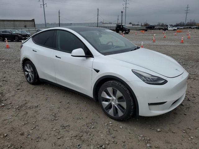 5YJYGDED0MF105503 - 2021 TESLA MODEL Y WHITE photo 4
