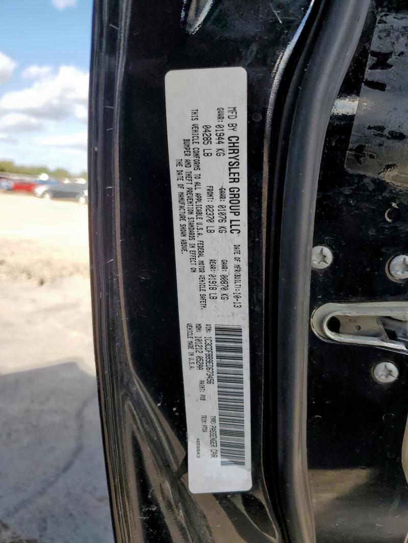 1C3CDFBB9ED673456 - 2014 DODGE DART SXT 黑色 照片 12