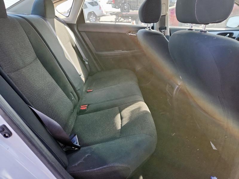 3N1AB7AP6KY309163 - 2019 NISSAN SENTRA S WHITE photo 10