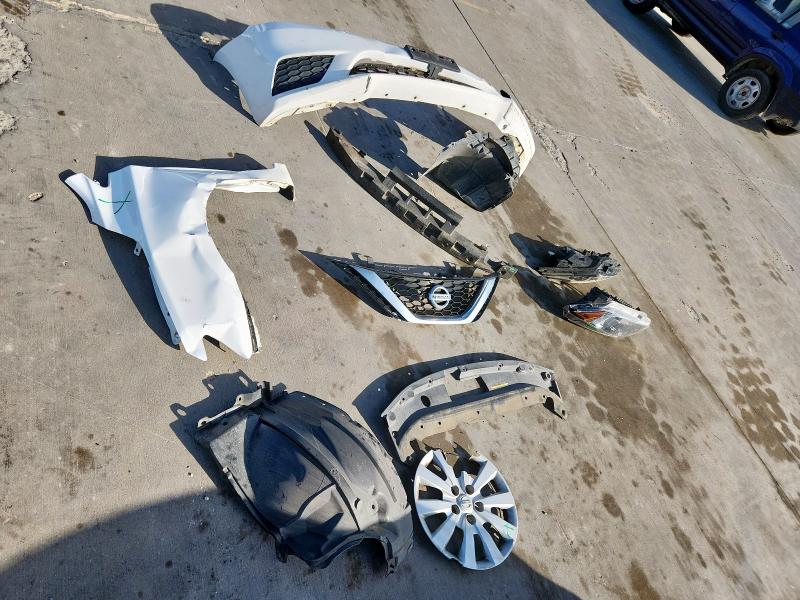 3N1AB7AP6KY309163 - 2019 NISSAN SENTRA S WHITE photo 12