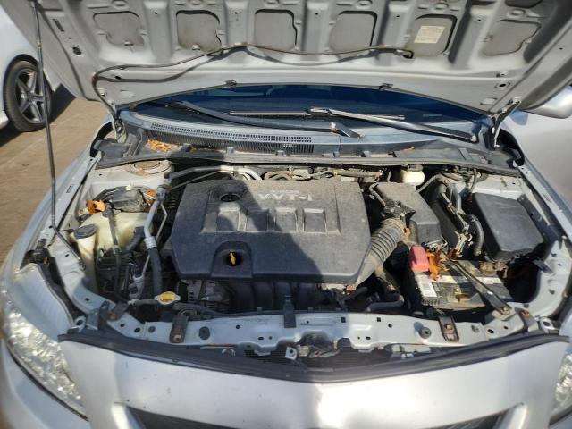 2T1BU4EE3AC287110 - 2010 TOYOTA COROLLA BASE Күміс фото 11