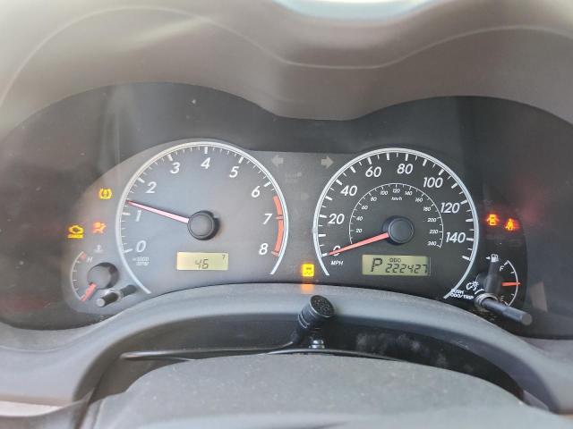 2T1BU4EE3AC287110 - 2010 TOYOTA COROLLA BASE Күміс фото 9