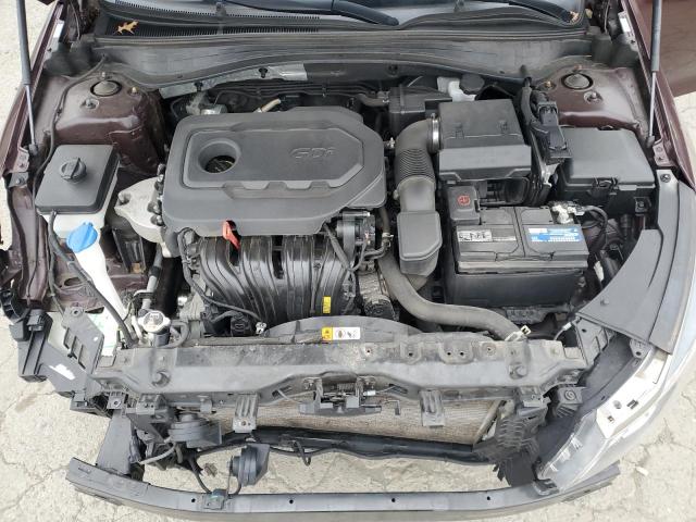 5XXGT4L37KG300865 - 2019 KIA OPTIMA LX ბურგუნდია ფოტო 11