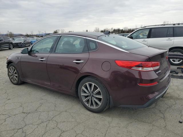 5XXGT4L37KG300865 - 2019 KIA OPTIMA LX ბურგუნდია ფოტო 2