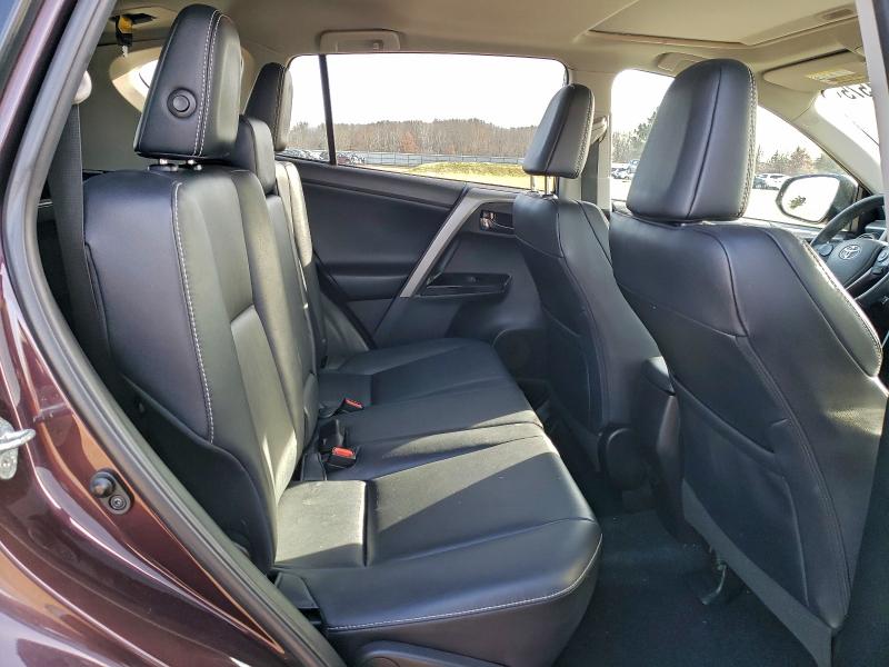 2T3DFREV4HW651339 - 2017 TOYOTA RAV4 LIMITED 勃艮第红 照片 11
