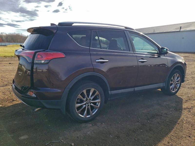 2T3DFREV4HW651339 - 2017 TOYOTA RAV4 LIMITED 勃艮第红 照片 3