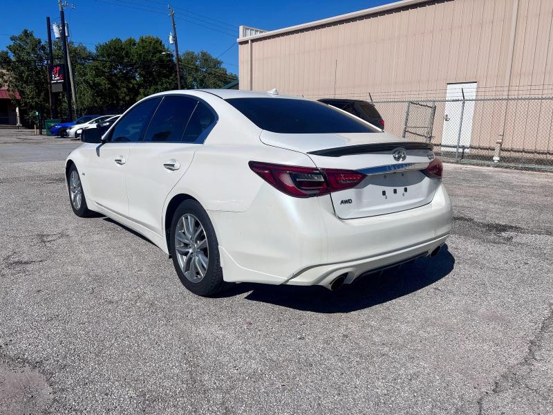 JN1EV7AP8JM360111 - 2018 INFINITI Q50 LUXE 白色 照片 3