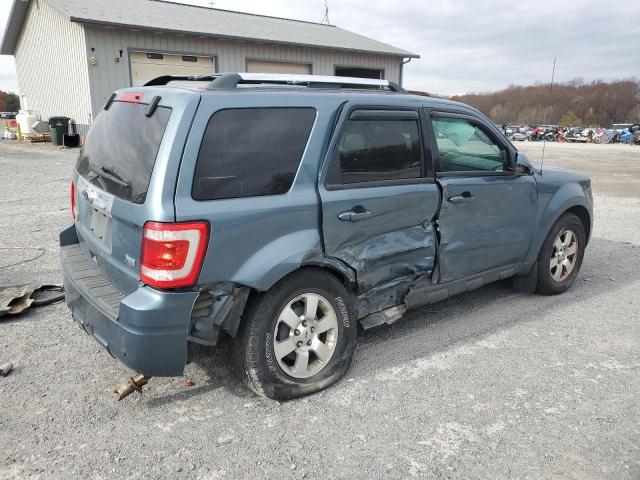 1FMCU9EG7CKA03073 - 2012 FORD ESCAPE LIMITED 蓝色 照片 3