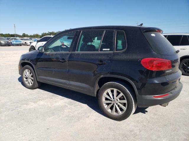 WVGAV3AXXEW527613 - 2014 VOLKSWAGEN TIGUAN S BLACK photo 2