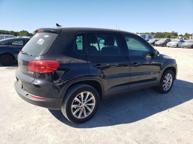WVGAV3AXXEW527613 - 2014 VOLKSWAGEN TIGUAN S BLACK photo 3