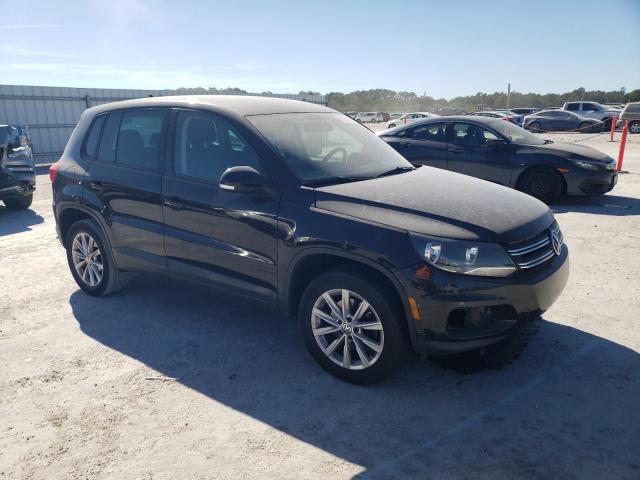 WVGAV3AXXEW527613 - 2014 VOLKSWAGEN TIGUAN S BLACK photo 4