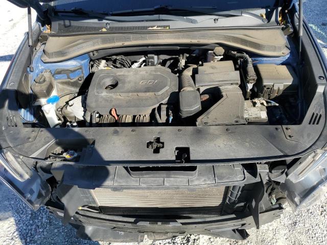 5NMS33AD2KH082464 - 2019 HYUNDAI SANTA FE SEL BLUE photo 12