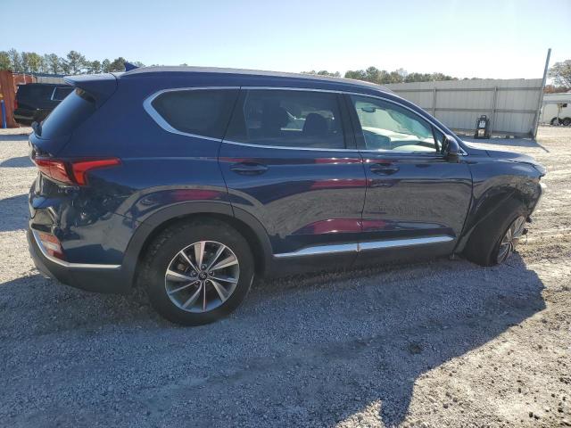 5NMS33AD2KH082464 - 2019 HYUNDAI SANTA FE SEL BLUE photo 3
