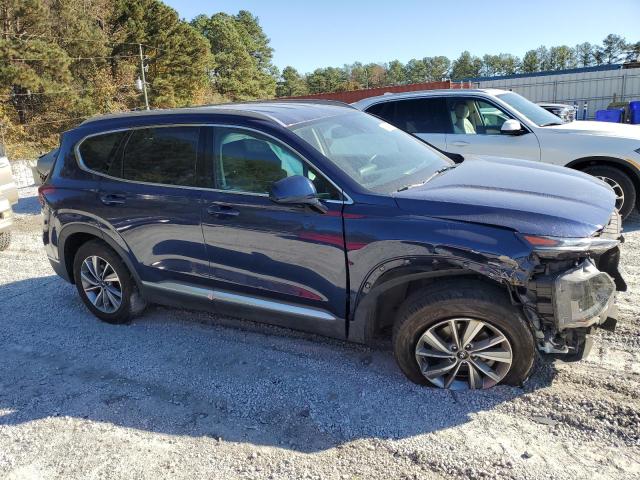 5NMS33AD2KH082464 - 2019 HYUNDAI SANTA FE SEL BLUE photo 4