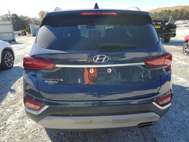 5NMS33AD2KH082464 - 2019 HYUNDAI SANTA FE SEL BLUE photo 6