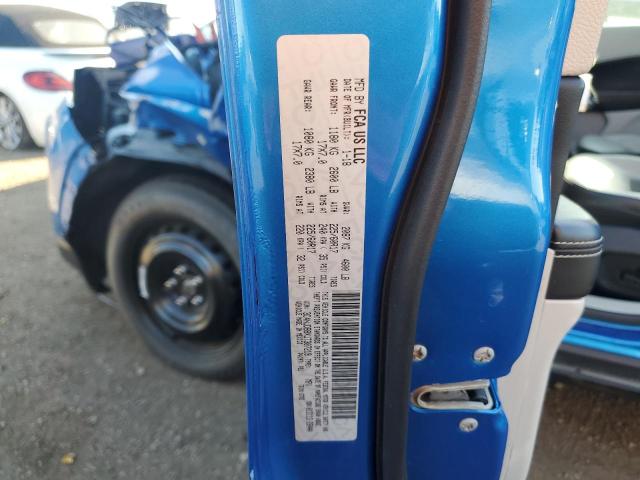 3C4NJDBBXJT307219 - 2018 JEEP COMPASS LATITUDE BLUE photo 12