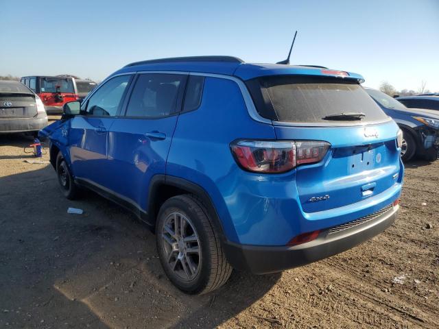 3C4NJDBBXJT307219 - 2018 JEEP COMPASS LATITUDE BLUE photo 2