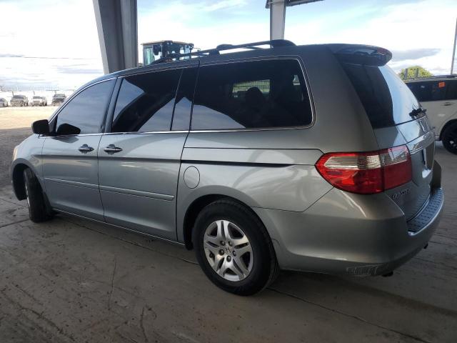 5FNRL38607B115900 - 2007 HONDA ODYSSEY EXL SILVER photo 2