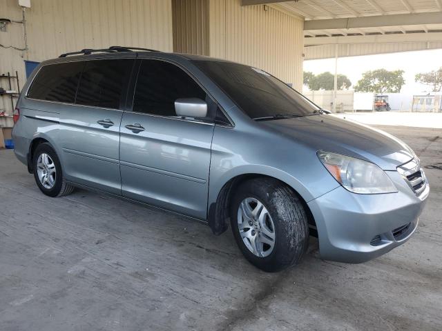 5FNRL38607B115900 - 2007 HONDA ODYSSEY EXL SILVER photo 4