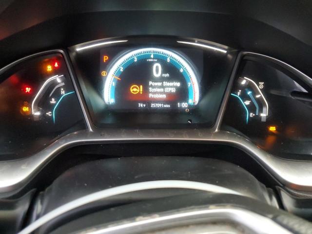 2HGFC2F71GH528672 - 2016 HONDA CIVIC EX SILVER photo 9