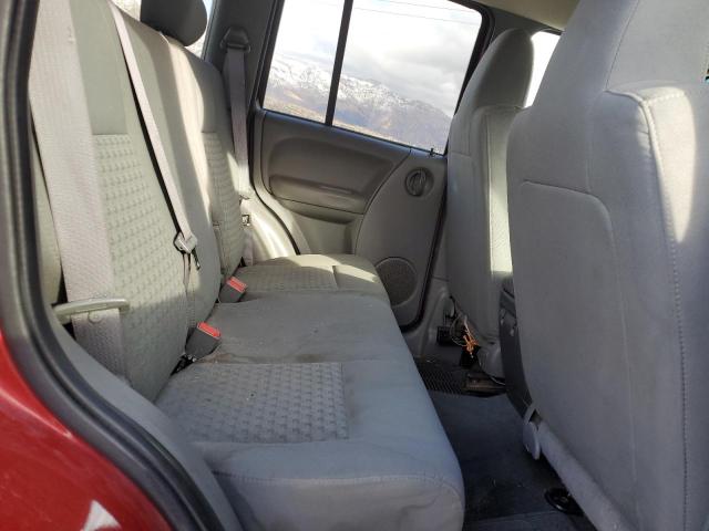 1J4GL48K27W694663 - 2007 JEEP LIBERTY SPORT წითელი ფოტო 10